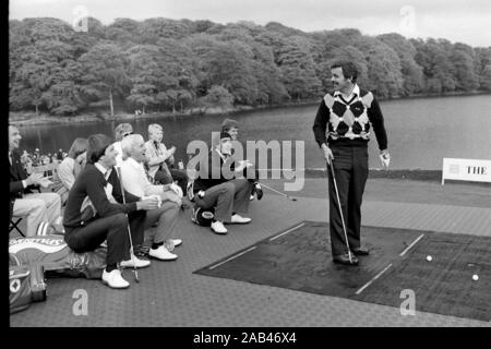 Roundhay Park 1982 Golf Golf cible Banque D'Images