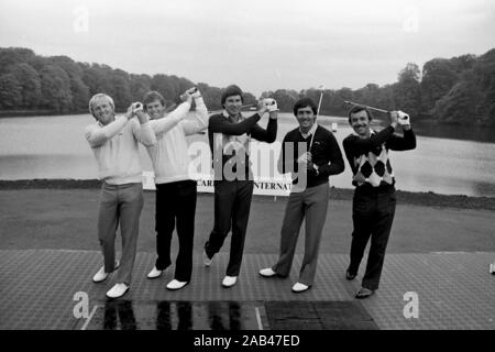 Roundhay Park 1982 Golf Golf cible Banque D'Images