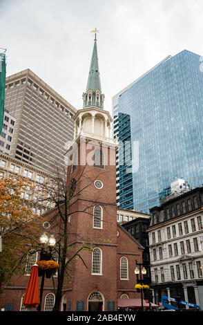 Old South Meeting House de Boston au Massachusetts USA Banque D'Images