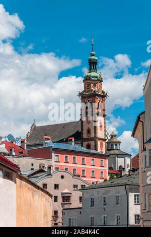 Église des Jésuites, Hall en Tyrol, Tyrol, Autriche Banque D'Images