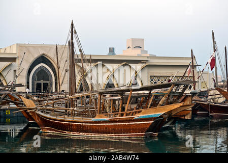 Port de boutres, Doha, Qatar Banque D'Images