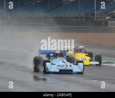 Martin O'Connell, Chevron B40, Darwin Smith, mars 722, Formule 2 historiques, HSCC Formule 2 historiques, Silverstone Classic, juillet 2019, Silverstone, Chri Banque D'Images