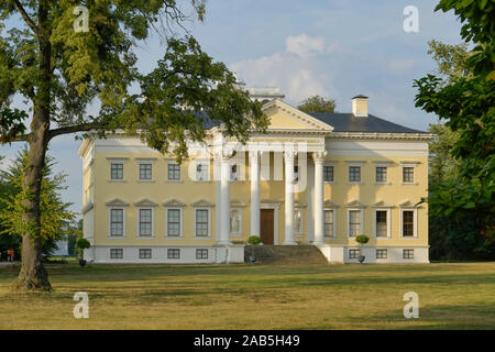 Schloß, Alte Post Gartenreich, Sachsen-Anhalt, Allemagne Banque D'Images