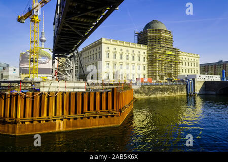 La construction de nouveaux palais de Berlin, Berlin, Allemagne Banque D'Images