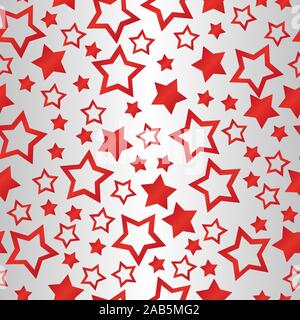 L'hiver ou de noël hand drawn seamless texture pattern pour la festivité. D'icônes et d'éléments pour le papier d'emballage ou de décoration. Illustration de Vecteur