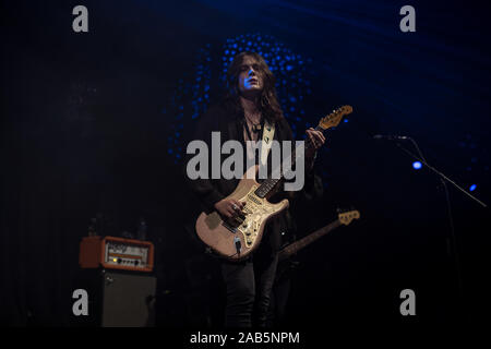 Tyler bryant & le shakedown vivre à la Manchester academy novembre 2019 Banque D'Images