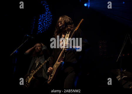 Tyler bryant & le shakedown vivre à la Manchester academy novembre 2019 Banque D'Images