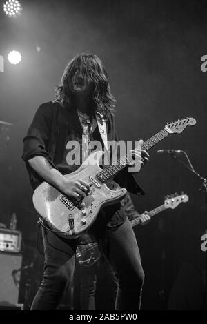 Tyler bryant & le shakedown vivre à la Manchester academy novembre 2019 Banque D'Images