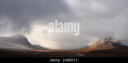 Paysage arctique spectaculaire à l'Kungslede trail en Laponie Suède Banque D'Images