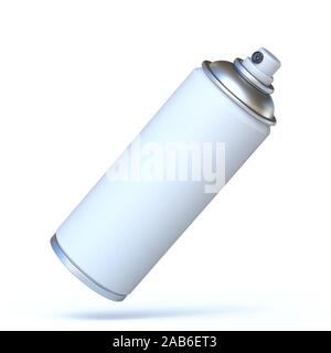 Spray peut rendre 3D illustration isolé sur fond blanc Banque D'Images