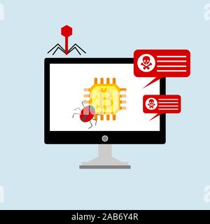 Concept de sécurité des données. Des cercles, intégrer télévision d'icônes. Connecté symboles pour garde, la protection, la surveillance, la sécurité ou le contrôle des concepts. Caricature de télévision Banque D'Images