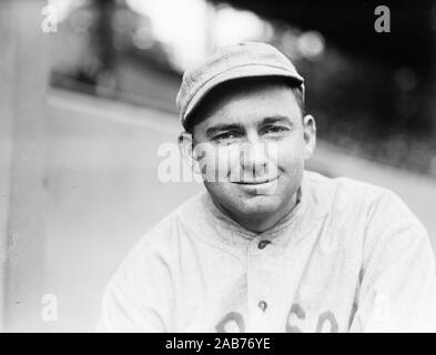 Vintage années 10 joueurs de base-ball - Duffy Lewis, Boston AL ca. 1915 Banque D'Images