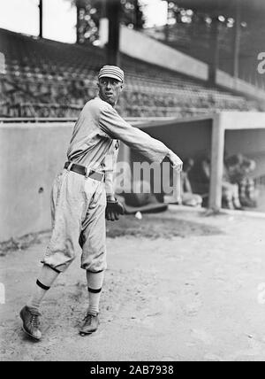 Vintage années 10 joueurs de base-ball - Jack Coombs, Philadelphie AL ca. 1914 Banque D'Images