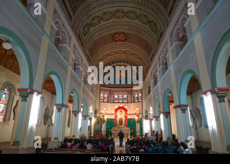 Saint Nom de Jésus, Cathédrale de Fianarantsoa, Région Ihorombe, Madagascar, Afrique du Sud Banque D'Images