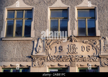 15 octobre 2019, Saxe, Meissen : les ruines d'un ancien bâtiment résidentiel peut être vu dans la vieille ville. Photo : Jens Büttner/dpa-Zentralbild/ZB Banque D'Images