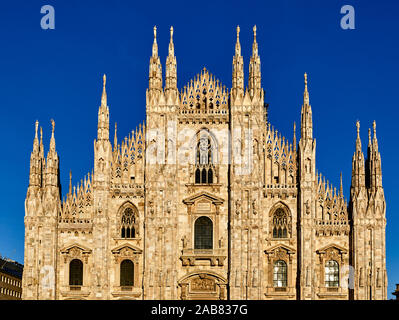 Duomo di Milano (la cathédrale de Milan), Milan, Lombardie, Italie, Europe Banque D'Images