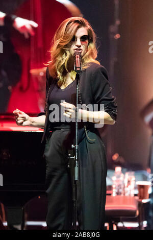 Melody Gardot en concert à l'occasion du Monte-Carlo Sporting Summer Festival le 12 juillet, 2019 Banque D'Images