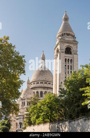 Sacré Coeur, Montmatre, Paris, France Banque D'Images