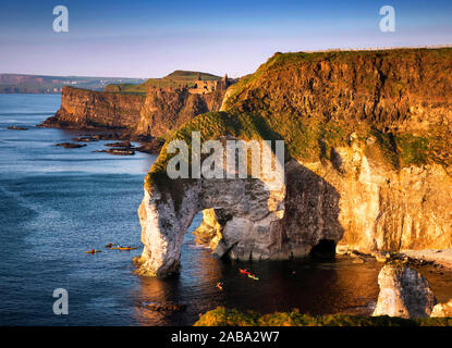 Whiterocks, Causeway Coast, Comté d'Antrim, Irlande du Nord Banque D'Images