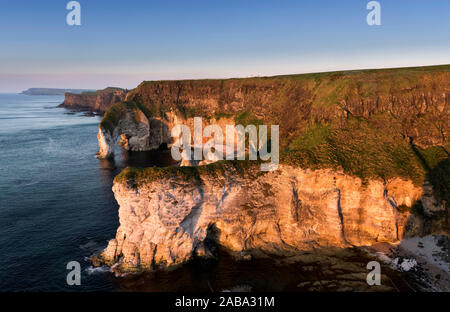 Whiterocks, Causeway Coast, Comté d'Antrim, Irlande du Nord Banque D'Images