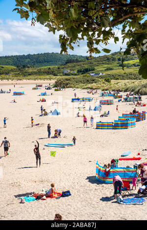 En Hill Beach à Dunfanaghy, Donegal, Irlande Banque D'Images