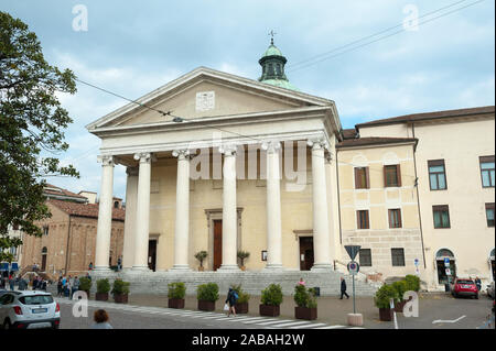 La cathédrale de Trévise dédiée à St Pierre, Vénétie, Italie Banque D'Images