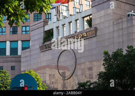Hanoi, Vietnam - 11 octobre 2019 : Photo de l'avant de Hanoi Towers trouvés dans le district de Hoan Kiem à Hanoi Banque D'Images