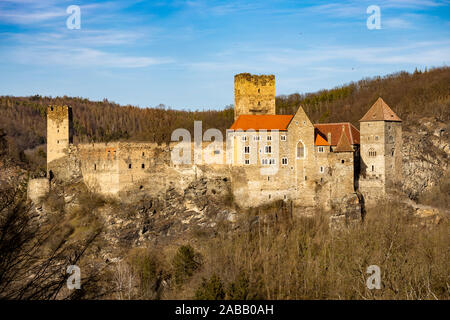 Hardegg Castle dans le nord de l'Autriche Banque D'Images