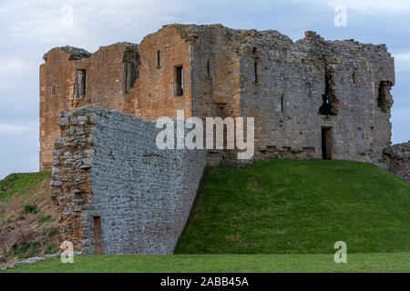 Château de Duffus, Moray, Ecosse Banque D'Images