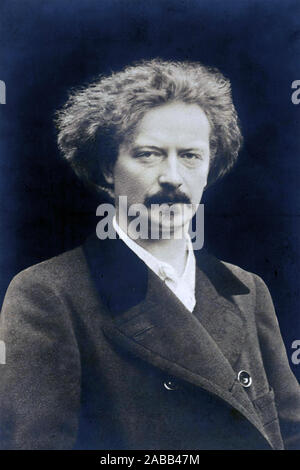 IGNACY Jan Paderewski (1860-1941), compositeur et homme d'État polonais Banque D'Images