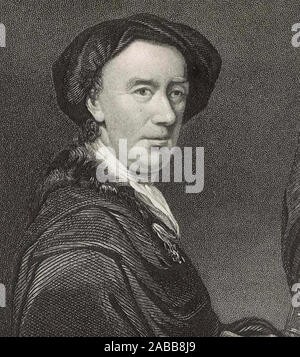 JAMES FERGUSON (1710-1776) astronome écossais Banque D'Images