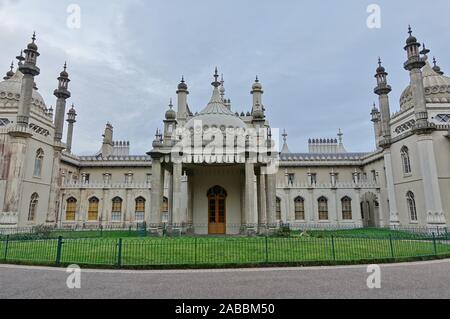 BRIGHTON, Royaume-uni -28 SEP 2019- Vue sur le monument Brighton Museum and Art Gallery à Brighton, Angleterre. Banque D'Images