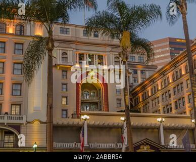 L'hôtel Grant dans la région de San Diego Gaslamp Quarter. Banque D'Images