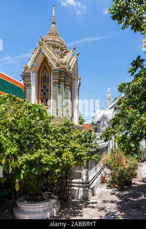 Wat Ratchabophit Sathitmahasimaram Ratchaworawihan, Bangkok, Thaïlande Banque D'Images
