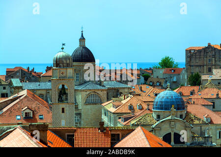 Dubrovnik ist eine Stadt im südlichen Kroatien an der Adria. Die Stadt wird kulturellen Bedeutung und ihrer l'jahrhundertelangen der politische Banque D'Images