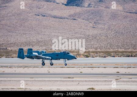 Las Vegas, NOV 17 : Spectacle aérien de l'USAF à Nellis Air Force Base le Nov 17, 2019 à Las Vegas, Nevada Banque D'Images