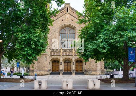 Adelaide, Australie - 10 novembre 2017 : Bonython Hall Building, une partie de l'Université d'Adélaïde complex Banque D'Images