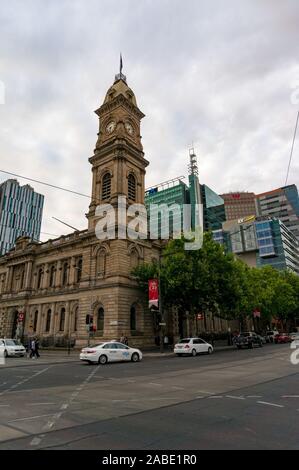 Adelaide, Australie - 10 novembre 2017 : Adelaide Australie après la construction Banque D'Images