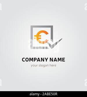 Logo unique - Pièce Crypto C Lettre argent monnaie pour l'entreprise Logo d'entreprise Illustration de Vecteur