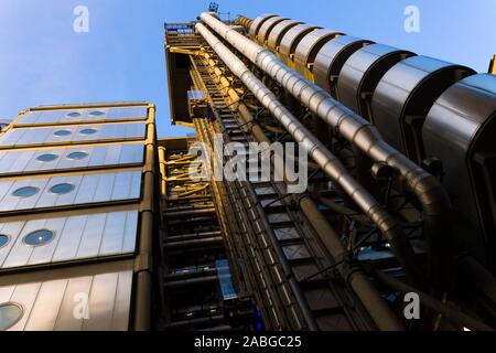 La Lloyd's of London Building, 1 Lime Street, City of London, EC3M 7HA. Lloyd's est le leader mondial du marché de l'assurance assurance pouvant fournir des servic Banque D'Images