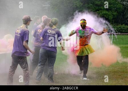 Fun Run Couleur Watford Banque D'Images