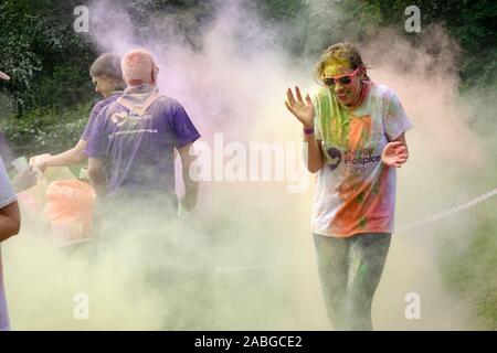 Fun Run Couleur Watford Banque D'Images