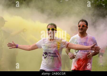 Fun Run Couleur Watford Banque D'Images