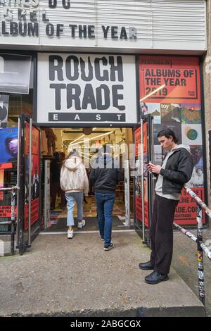 Rough Trade records Banque D'Images