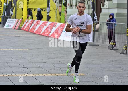 Zrenjanin, Serbie, 06 octobre. 2019. Se rapprocher de l'objectif de l'un des participants à la "plaisir". Avant de passer par la Banque D'Images