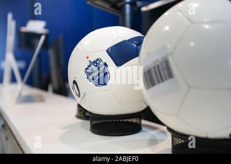 Buriram, Thaïlande - 11 octobre 2019 : l'intérieur du magasin à Chang Arena ou Thunder Castle Stadium Buriram United Football Club pour les voyages touristiques voyage Banque D'Images