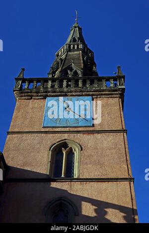 Tron Kirk Steeple horloge,Tron église,Trongate,Glasgow,Écosse,Royaume-Uni, G1 5HB Banque D'Images