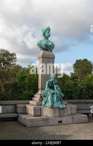 La princesse Marie d'Orléans monument à Langelinie à Copenhague, Danemark Banque D'Images