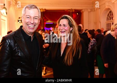 Thomas Herrmanns et Alexandra Kamp à la 14e nuit de la Süddeutsche Zeitung à Berlin, dans le château de Charlottenburg. [Traduction automatique] Banque D'Images