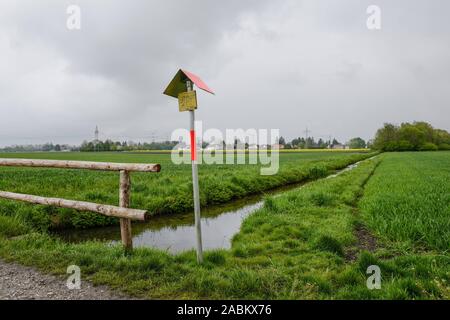 Impressions du Aubinger Moos, une vaste réserve naturelle dans l'ouest de Munich. [Traduction automatique] Banque D'Images